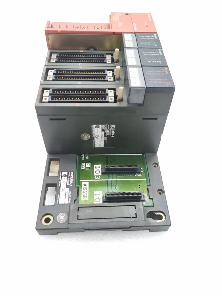 Mitsubishi Melsec A1S61P, A1SX42, A1SX42, A1SY42 & A1S65B Plc Set